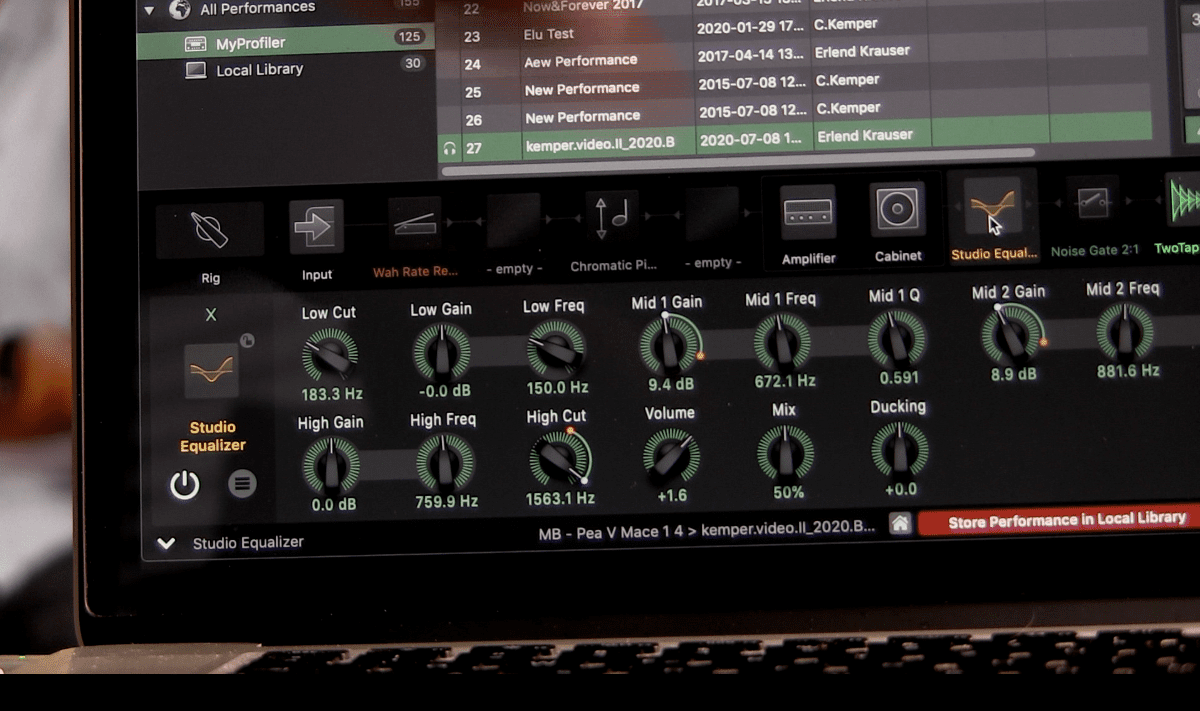 Kemper Profiler OS 7.5, ahora con simulador de acústica - gearnews.es